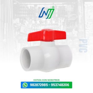 Válvula de Paso PVC