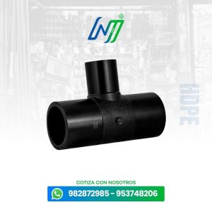 Tee con Reducción HDPE Termofusión