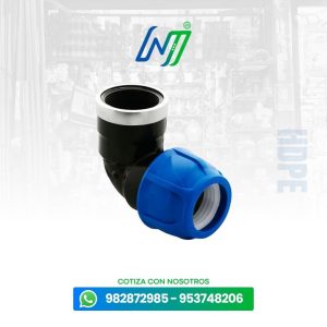 Codo Rosca Hembra HDPE