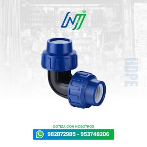 Enlace Codo 90° HDPE