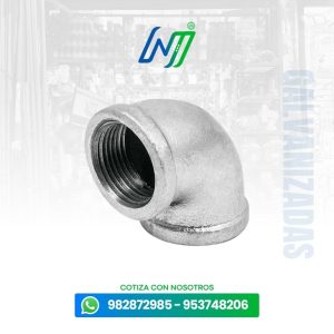 Codo 90° Galvanizado