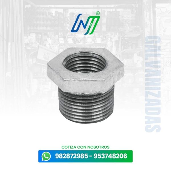Reduccion Tuerca Galvanizado