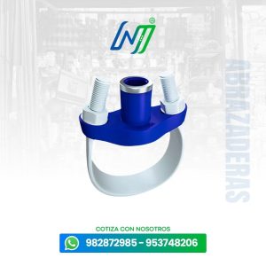 Abrazadera Telescópica PVC