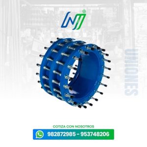 Unión Autoportante Bridado de Hierro Dúctil