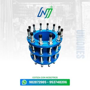 Unión Autoportante Bridado de Hierro Dúctil