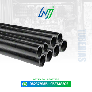 Tubo Acero al Carbono SCH 40-80 Sin Costura